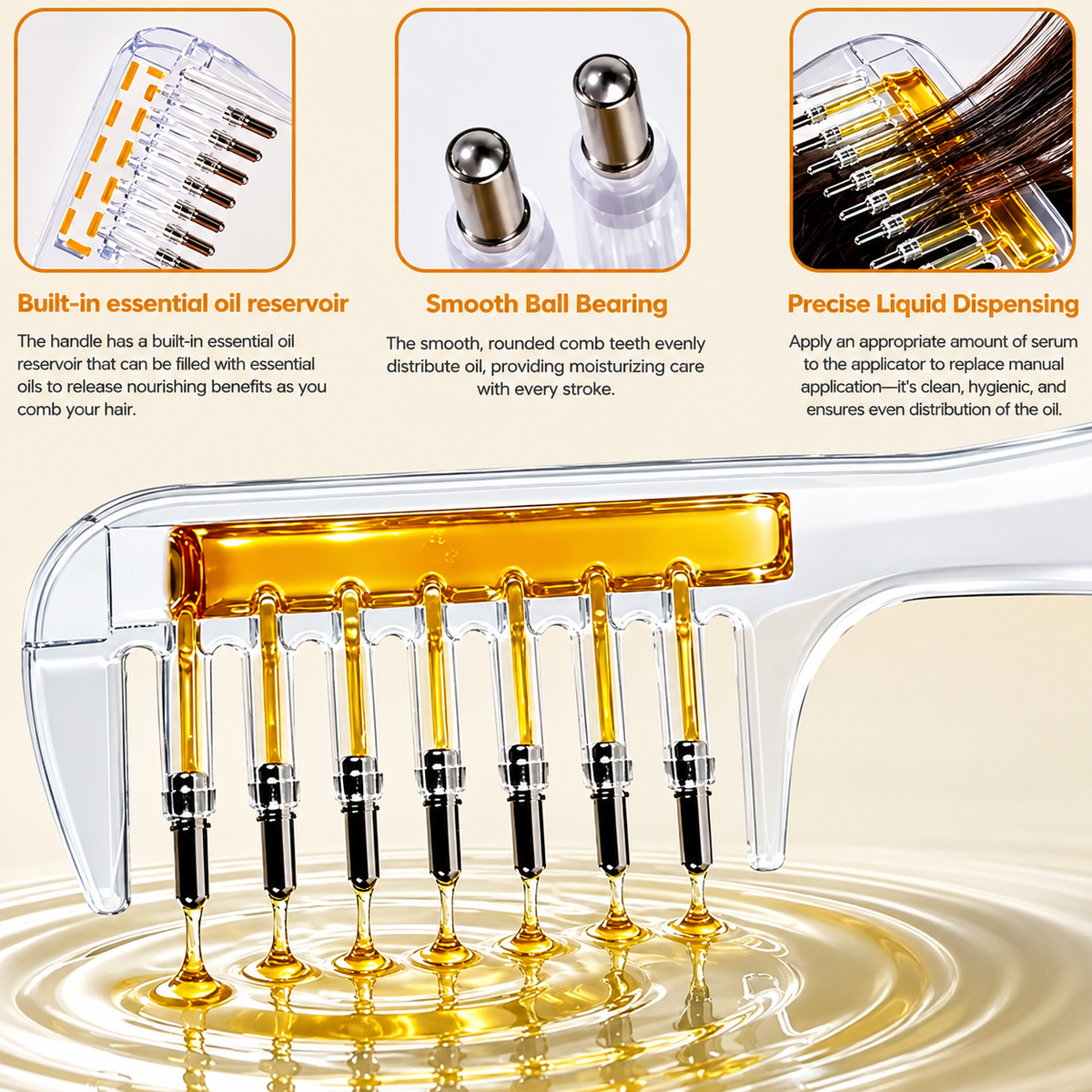 Scalp Massage Comb – Relax, Refresh & Care for Your Scalp