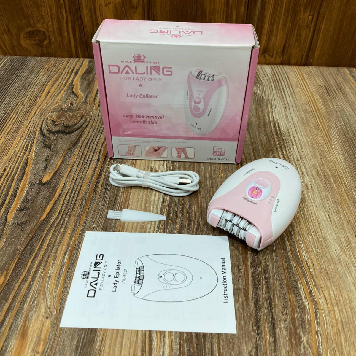 Daling DL-6032 Women’s Cordless Epilator