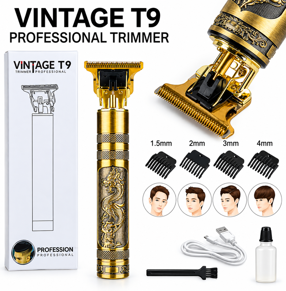 Vintage T9 Hair And Beard Trimmer