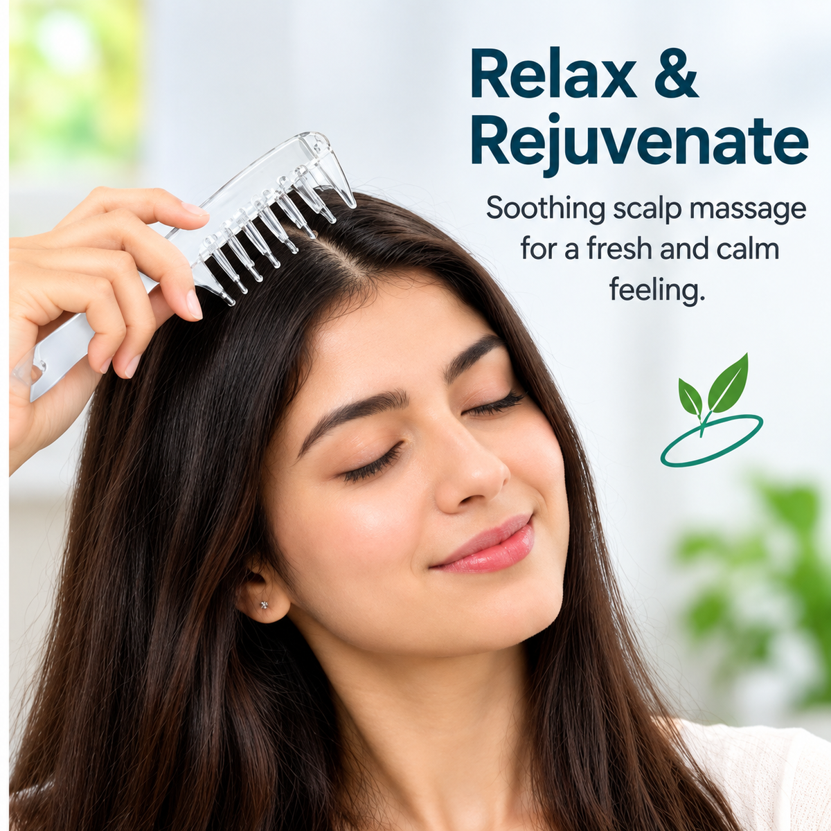 Scalp Massage Comb – Relax, Refresh & Care for Your Scalp